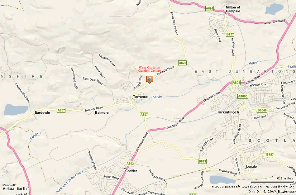 Map - closer view